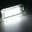 2pcs LED Rear Number License Plate Lights for Ford Fiesta Focus Kuga Mondeo