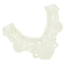Cotton Flower Neckline Lace Collar Venice Applique Sewing Trim For Women