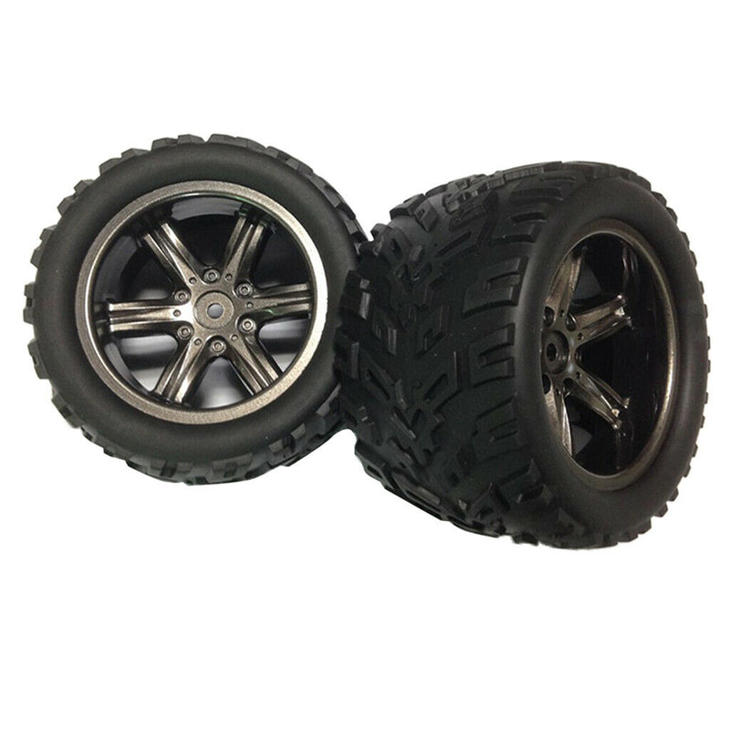Set of 6 Rc Tires Car Tire Set for 1/121 RC Truggy Monster Truck Car