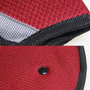 11PCS Car Safety Cover Strap Adjuster Pad Harness Seat Belt Clip Children Red zx