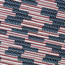 25pcs American Flag Pattern Paper Drinking Straws Independence Day Party De BX