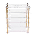 Clear Acrylic Cluster Case 5 Layer Shelf Stack For Raspberry Pi 3/2 B and B+
