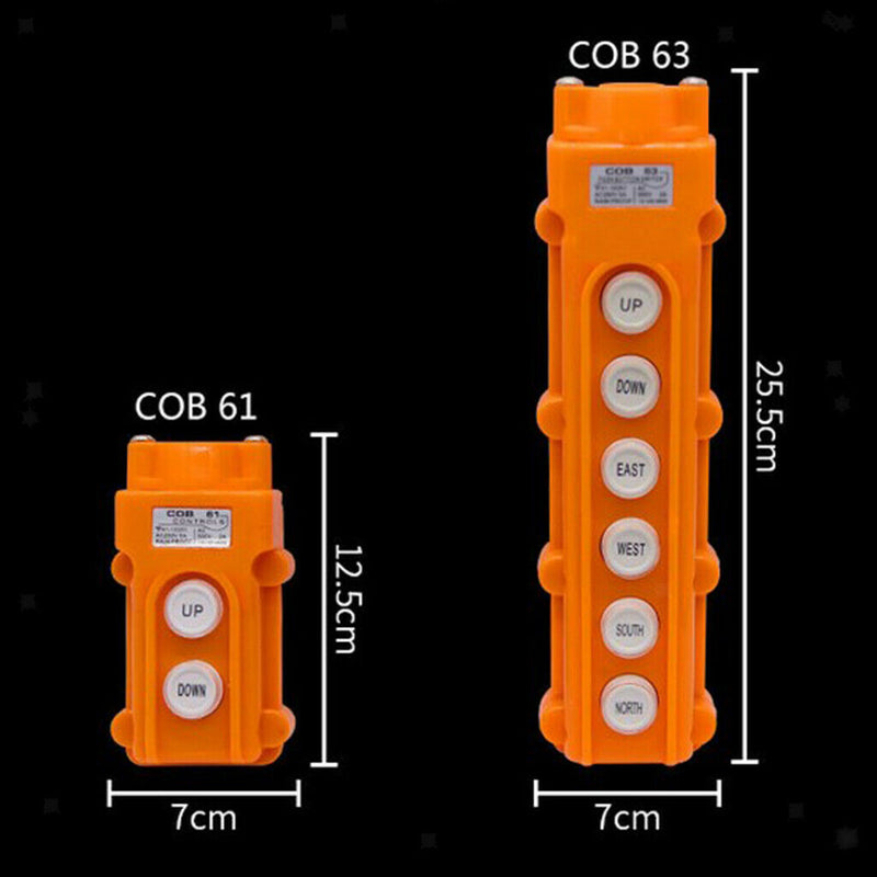 1pc COB63 Hoist Push Button