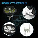 20W LED Spot Work Light Car SUV Fog Lamp Warning Emergency Light 6000K Whit T7Q3