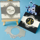 European Mirror DIY Cutting Dies Stencil Scrapbook Embossing Album Card