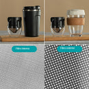 Dripper Cone Stainless Steel Mini Coffee Filter Collapsible Kitchen Home Office