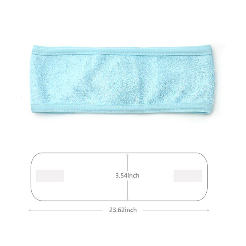 Adjustable Makeup Towel Hair Wrap Head Band Salon SPA Yoga Facial Headband CA