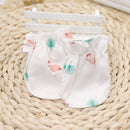 2pairs Anti-grasping Newborn Baby Girl/Boy Glove Infant Cotton Handguard3c