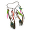 Women Girl BOHO Colorful Feather Peacock Hair head band Headband Prop