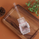 New Clear Mini Ant Nest Farm with Glass Nest Tubes Ant Feeding Area Toys BX