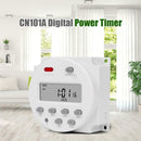 CN101A Digital Timer 7 Day Programmable Time Switch Controller Relay (12V) A