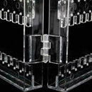 Earrings Ear Studs Necklace Jewelry Display Rack Stand Case Box H Organizer P5J2