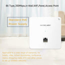300Mbps in-Wall WiFi WirelessPanel Socket AP Router POE Access Point 802.11b/