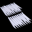 20x Disposable Tweezers Plastic Medical Small Beads Forceps for Jewelry MakingOZ