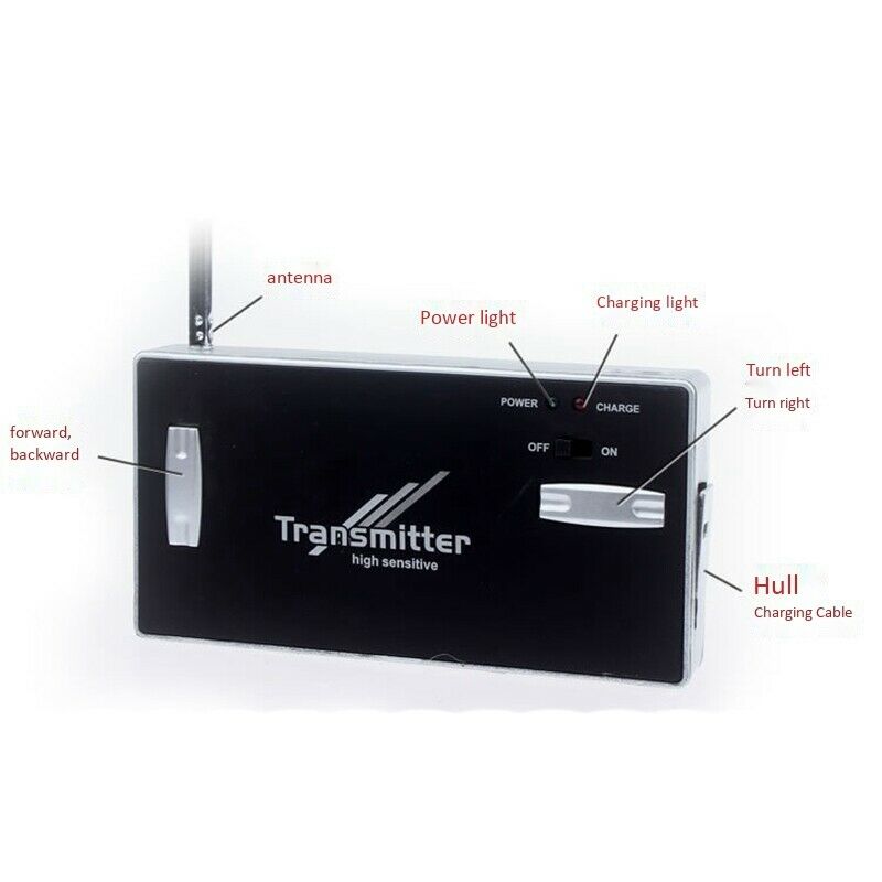 Mini RC Ship Boat Hovercraft Remote Control Boat RC Electric Speedboat HoverE3Z6