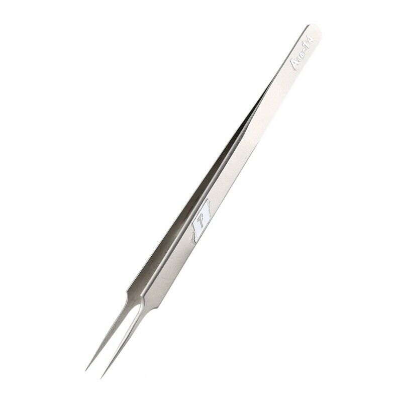 Kaisi Very Fine Tip Tweezers - Straight Tapered Extra Fine Point Profession W8R4