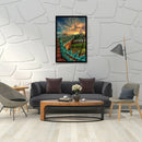 5D Picture Trestle Scenery Full Round Drill DIY Diamond Painting Mosaic Kit