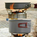 Camping Wood Stove Survival Foldable Portable Stove, Made Of Lightweight St