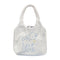 Fleece Shoulder Bag Women Sheep Print Handbag Winter Fuzzy Crossbody Satchel