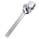 2 Keys +Keyed Alike Display Case Showcase Lock Sliding Glass Cabinet Door LoM9N2