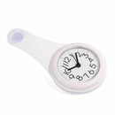 Bathroom waterproof anti-fog suction cup wall clock Fashion bathroom suctio