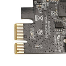 2-Port USB 3.0 PCI-Express PCIe Adapter Controller Card Low Profile 4-Pins New