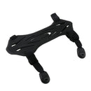 Shooting Archery Rubber Arm Guard Safety Protection Gear with 2 Straps Black