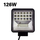 126W Off Road Work Lamp LED Light Super Bright Driving Light IIQ