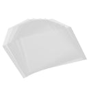10pcs Transparent PP File Bag Stamp Collect Case Scrapbooking Storage Pouch