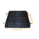 Non Slip Waterproof Anti Dirty Dog Car Seat Cover Travel Portable Oxford Cloth