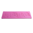 music note lace silicone mold mould fondant mat cake decorating tool SP