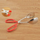 Stainless Steel Cake Bread Clip Food Tong Cake Dessert Pastry Clamp Barbecu