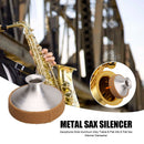 Saxophone Mute Aluminum Alloy Treble B Flat Alto E Flat Sax Silencer Dampener