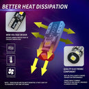 10pcs T10 1W 3030 3SMD Canbus Car LED Reading License Light Bulbs (White)