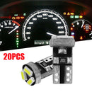 20x Super White T5 3SMD LED Bulb Instrument Panel Dash Gauge Interior Light Bulb