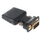 Male to Female M-F VGA HDMI Adapter Converter Audio Support 1080P For HDTV