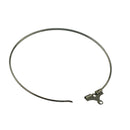 Mixed Earring Findings Round Hoop Loop Ear Wire for Bead Jewelry Making DIY