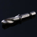 6Pcs/set M3-M10 Screw Tap Drill Bit HSS Countersink Metric Bit Hex Newest Useful