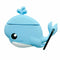 Cute Whale Pattern Soft Silicone Protective Case for Airpods 1/2 Charging Box