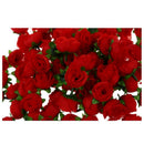100 x Artificial Flower Head Roses Deco Rosettes DIY Wedding party Baptism
