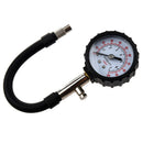 Tire gauge air gauge Glance check possible 0-100P with hose black