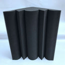 4Pcs Corner Bass Trap Acoustic Panel Studio Sound Absorption Foam 12*12*24cm S8M