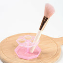 2 in 1 Makeup Brush Drying Rack Solution Kit Washing Board Cosmetic Accs