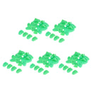 100Pcs Soft Nail Caps for Lovely Pet Dog and Cat Paw Control Green XL