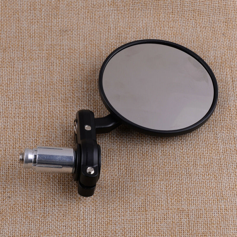 7/8" Handle Bar End Rearview Side Mirrors Motor Accessories Round fr Motorcycle