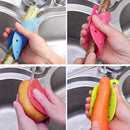 Fruit Vegetable Cleaning Brush Tools Potato Carrots Cleaner Kitchen Gadgets 1pc