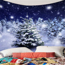 Xmas Art Wall Hanging Tapestry Christmas Decor Backdrop Party Decoration 04
