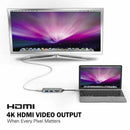 USB Type C to USB Adapter,3.1 USB C(Thunderbolt 3) to 3 Hub with Type-c Fem I8M4
