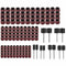 338pcs Sanding Drum Kit with Free Box fits Includes Rubber Drum Mandrels -  E4E5
