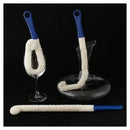 Flexible wine glass cleaning brush Glass cleaning brush White + blue